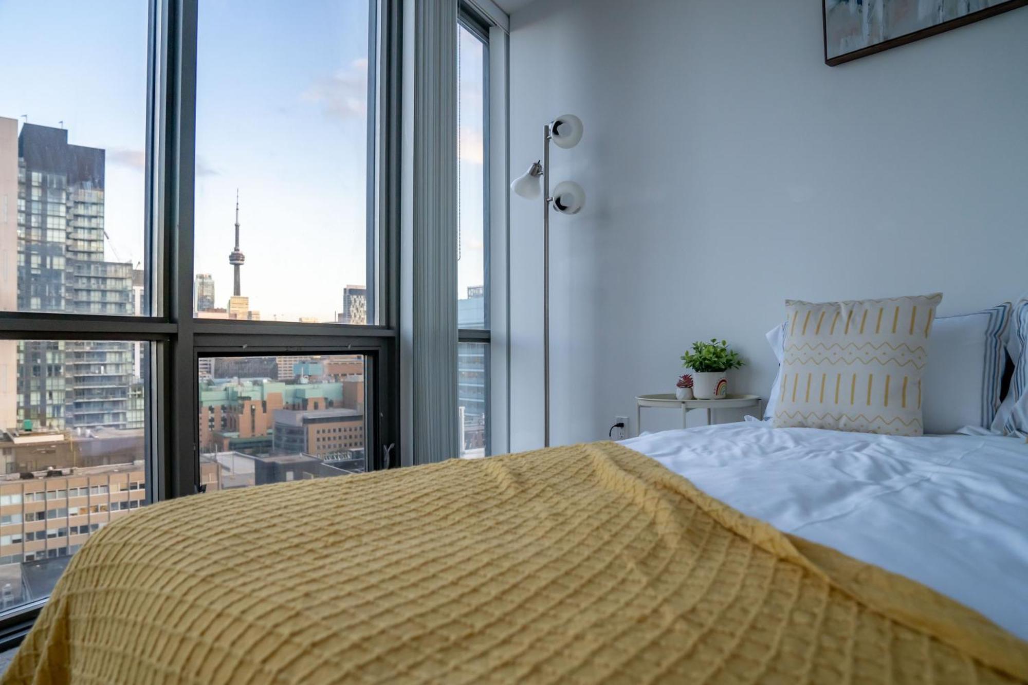 Great View High Rise In Central โตรอนโต ภายนอก รูปภาพ